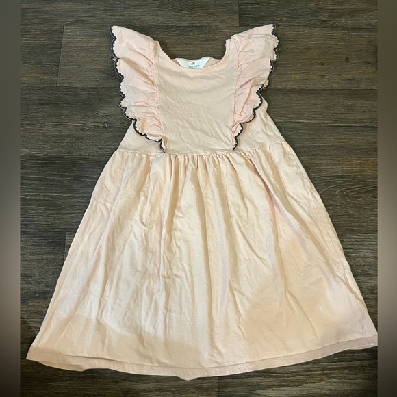 H&M Other - H&M Flounce Trimmed Jersey Dress